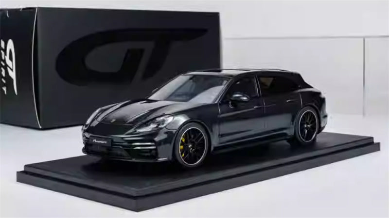 1:18 PORSCHE Panamera Turbo S Sport Turismo  Metallic Gray  GT SPIRIT Limited Edition 504PCS ONLY Resin Car Model