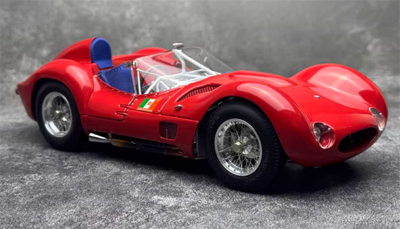 CMC Maserati Tipo 60 Birdcage 1960 Ex Nick red Fully open car Limited Edition 1000PCS ONLY 1:18 Car Pre-built Model view4