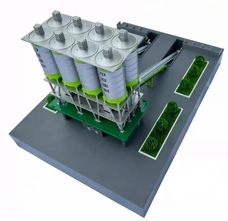 ZOOMLION HZS180S Mixing Plant 1:140 Truck Pre-built Model