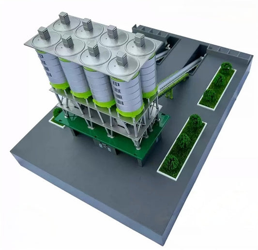 ZOOMLION HZS180S Mixing Plant 1:140 Truck Pre-built Model