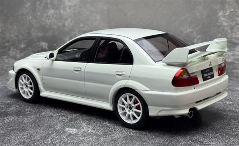 1:18 Mitsubishi Lancer Evolution VI (6.5) GSR T.M.E  Scotia White MOTORHELIX Limited Edition 699PCS ONLY DIECAST Model