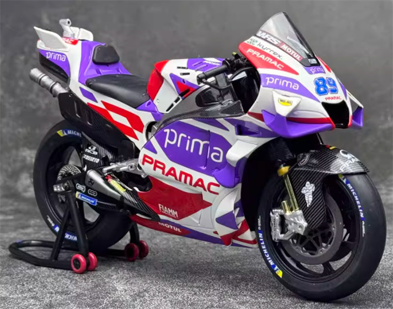 1:12 Ducati Pramac GP23 Jorge Martin 89# Ponma Racing Team 2023   Kiloworks  DIECAST motorcycle Model