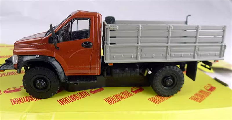 HAW RA3 C41 A23 Soviet Union Russian civilian pickup transport Orange red 1:43 Truck Pre-built Model