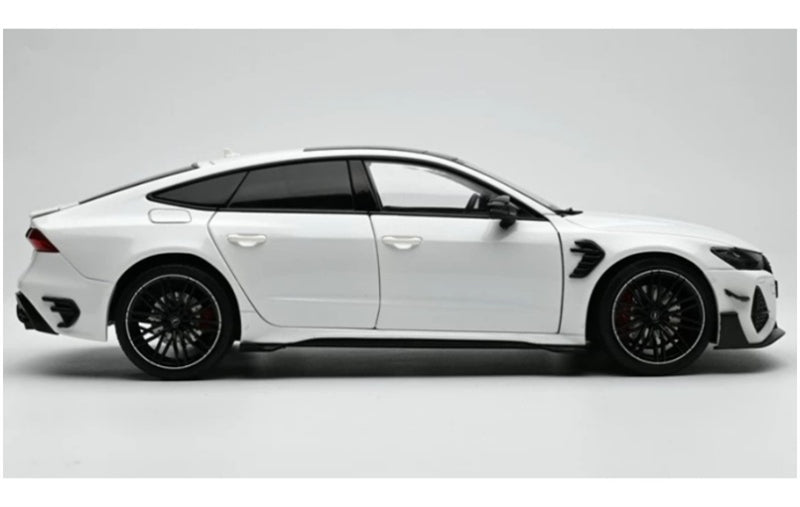 1:18 AUDI RS7 Sportback ABT  pearl white KengFai modified version DIECAST Model