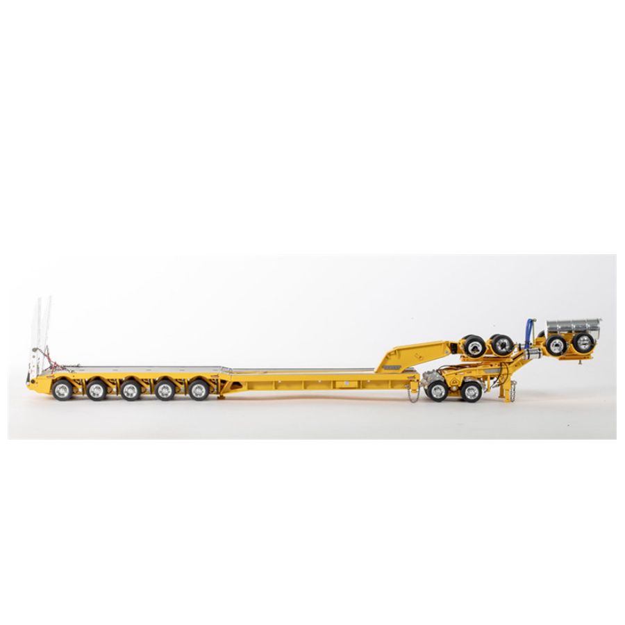 Drake  2X8+ 5x8 Kenworth Trailer Yellow 1/50 DIECAST Truck