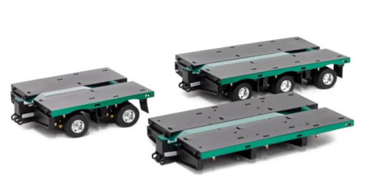Drake  Australia Trailer Extension Deck 2x8 3x8 Clip Metallic Green 1:50 Truck Pre-built Model