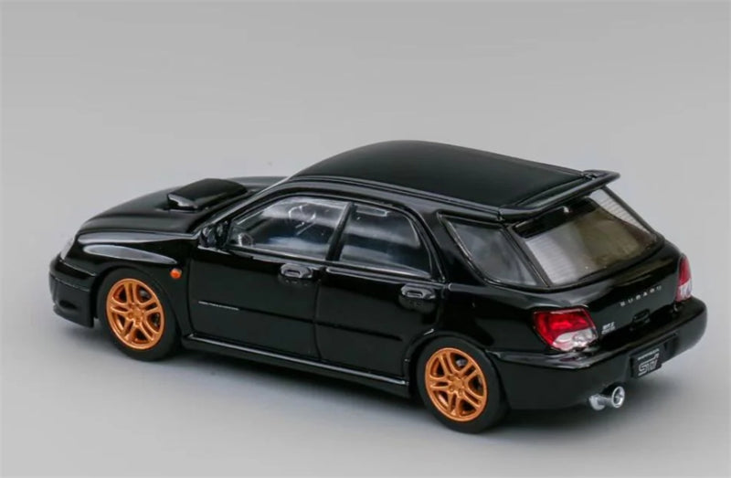 1:64 Subaru Impreza WRX STI 8th Generation Wagon  Black Furuya DIECAST Model