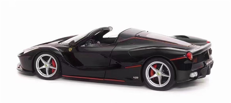 BBR MODELS LAFerrari APERTA black convertible 1/18 DIECAST car