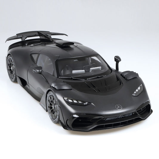 NZG ONE# AMG Matte Black 1:12 Car Pre-a Model