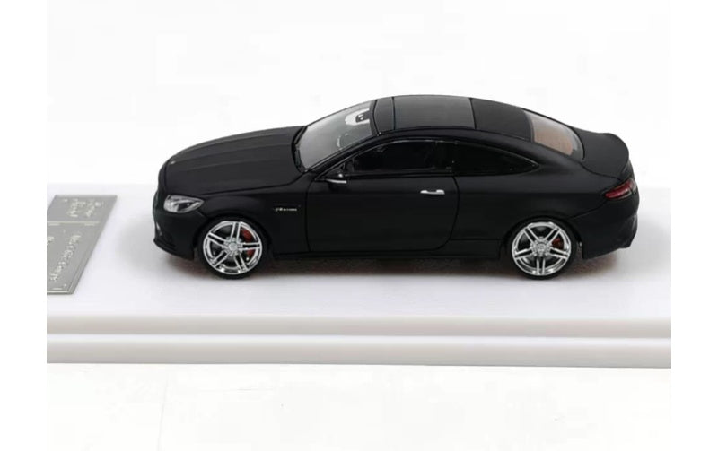 1:64 Mercedes-Benz AMG C63s  Matte Black Warrior Howie Model   DIECAST Model