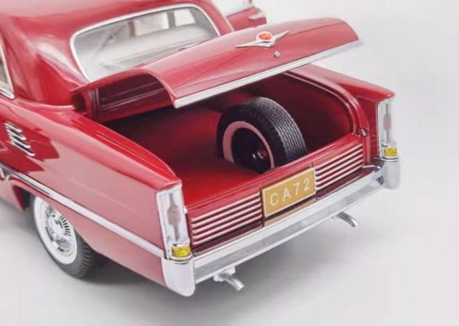 Century Dragon Hongqi CA72 70th Anniversary Edition red 1:18car Pre-a Model