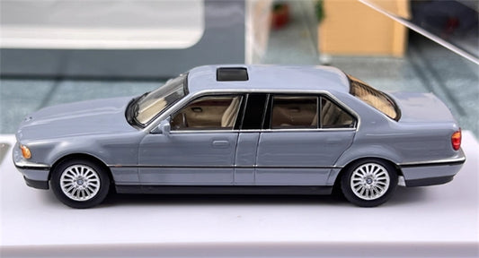 1:64 BMW E38 7 Series L7 98-01n Cement Grey DCM DIECAST Limited Edition 499pcs ONLY Model