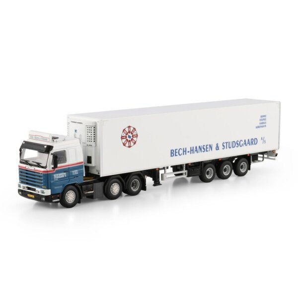 1:50 SCANIA BECH HANSEN 3 Series 6X2 REEFER TRAILER 3 AXLE WSI   DIECAST Model