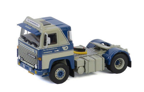 WSI SCANIA VABIS 110 + SCANIA 111 space cab VAN BENTUM  1/50 Truck Pre-built Model
