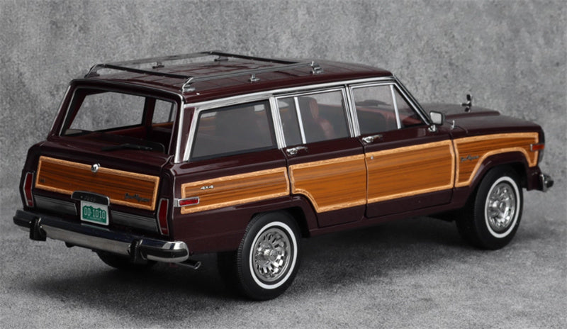 DD Model Jeep Wagoneer Metallic red Limited Edition 999PCS ONLY 1:18 Car Pre-built Model view5