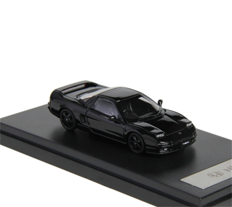 LCD-MODELS Honda NSX MK1 NA1 Black with Flipping Headlights 1:64 car Pre-built Model view5