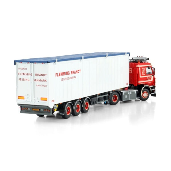 1:50 SCANIA MICHAEL BRANDT 3 series 4X2 TRAILER 3 AXLE WSI   Diecast Model