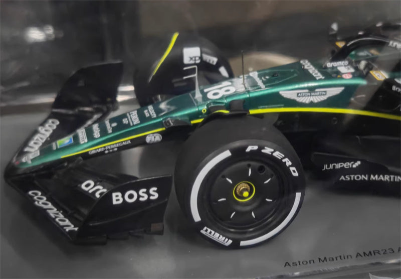 1:18 Aston Martin AMR23 2023 Spark Bahrain GP Resin Car Model view11