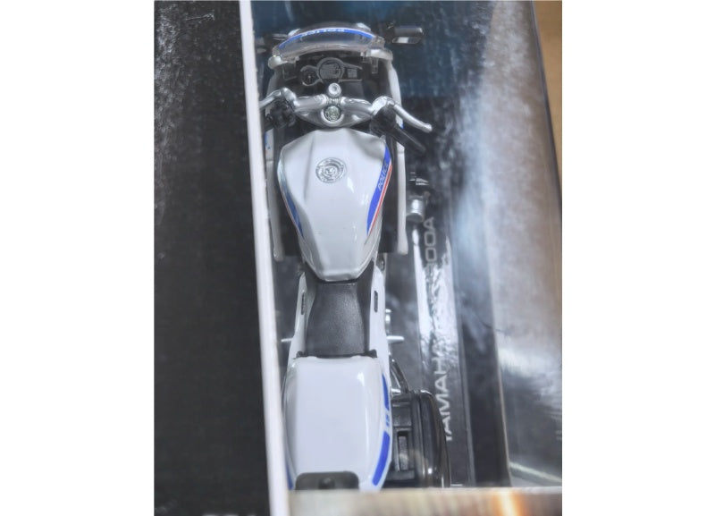 1:18 Yamaha FJR1300A  White  Maisto  Diecast Police Motorcycle Model