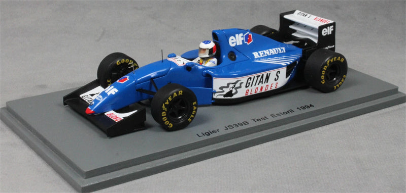 Spark Ligier JS39B Test Estoril 1994 M.SCHUMACHER 1:43 Car Pre-built Model view1