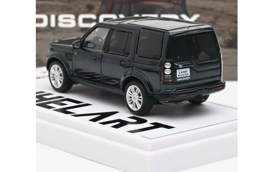 1:64 Land Rover Discovery 4 2014 Dark green silver wheel Whelart   DIECAST Model