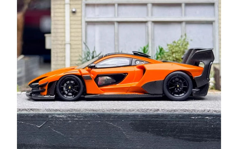 1:64 McLaren Senna GTR Papaya Orange CM MODEL DIECAST Car Model