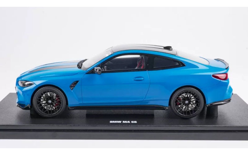 1:18 BMW M4 CS (G82) 2024 Blue GT Spirit Limited Edition Resin Car Model