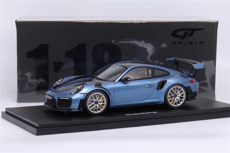 1:18 PORSCHE 911 (991.2) GT2 RS COUPE  Blue  GT SPIRIT Limited Edition Resin Car Model