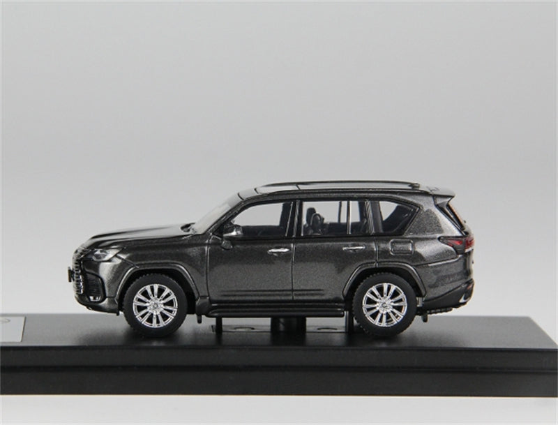 LCD-MODELS Lexus LX600 SUV Metallic Gray 1:64 car Pre-built Model view4