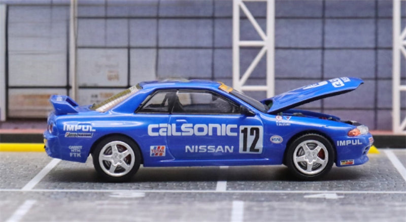 TIMEMICRO Nissan GTR R32 Clsonic w/ Figure Limited Edition 999PCS ONLY 1:64 Car Pre-built Model view3