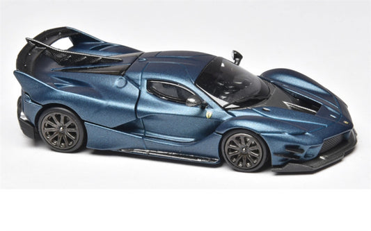 Little Toys Ferrari FXX-K EVO Supercar Limited Edition 399PCS ONLY Abu Dhabi Blue 1:64 Car Pre-built Model view1