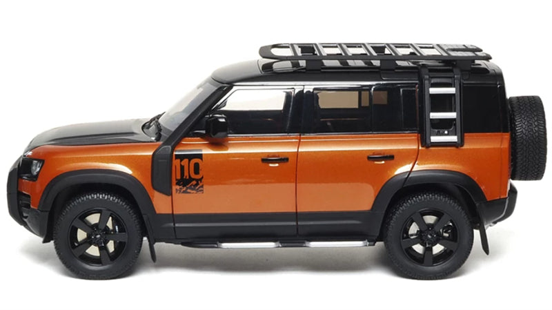 1:18 Land Rover Defender 110 2020 Orange/Black Almost Real Limited Edition 600PCS ONLY DIECAST Model