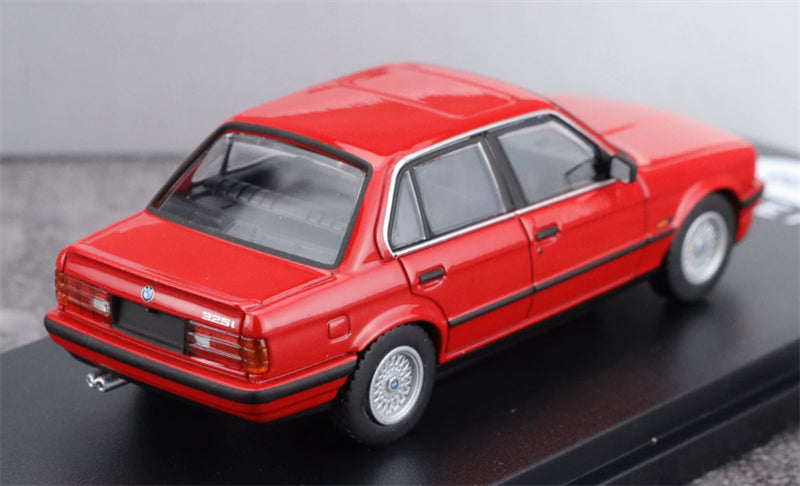 1:64 BMW 3 Series E30 red Almost Real DIECAST Civil Car Model