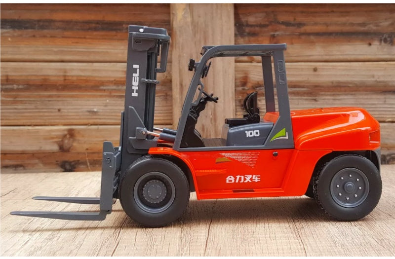 HELI G Series 10 ton Intelligent Forklift 1:25 Truck Pre-built Airliner Model Display view3