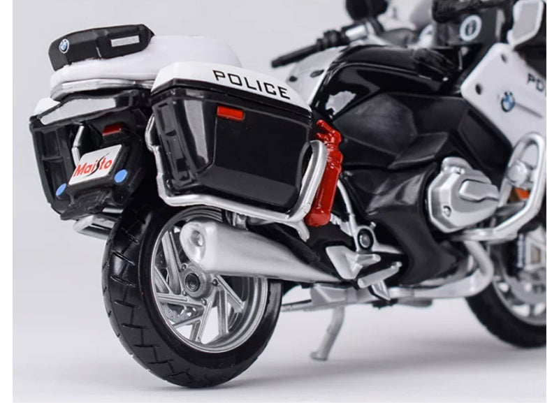 1:18 BMW R1200RT    Maisto Standard Edition Diecast Police Motorcycle Model