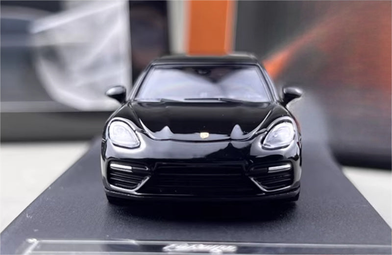Furuya Porsche Panamera Black Hunting Edition 1:64 car Pre-built Model view5