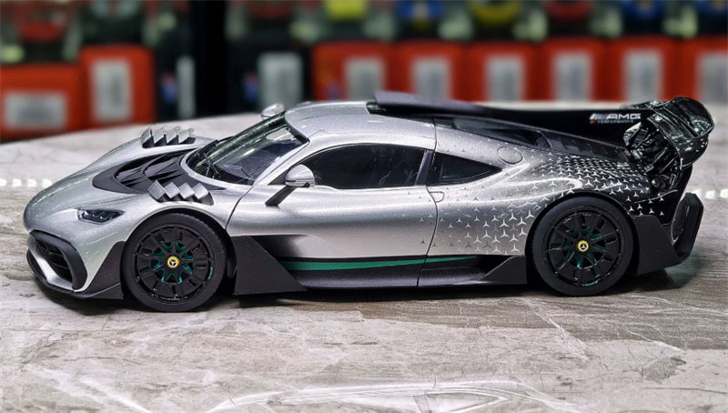 1:18 Mercedes-Benz AMG ONE  Starry Silver NZG  DIECAST Model