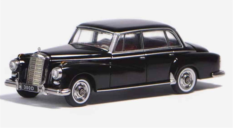 GFCC Mercedes Benz 300D 1959 classic car Black LHD 1:64 car Pre-built Model view1