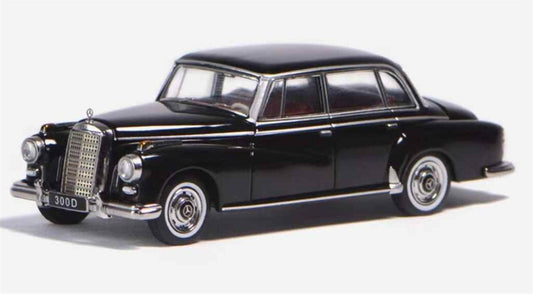 GFCC Mercedes Benz 300D 1959 classic car Black LHD 1:64 car Pre-built Model view1