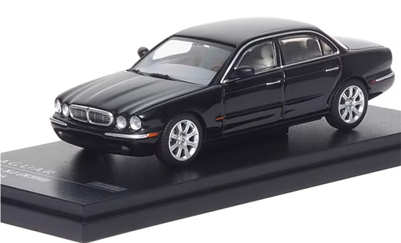 Almost Real Jaguar XJ6 X350 Black 1:64 Car Pre-built Airliner Model Display view1