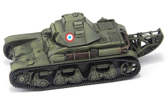 S-MODEL French Renault R-35 R35 light tank FCM36 turret 1:72 Tank Pre-built Model