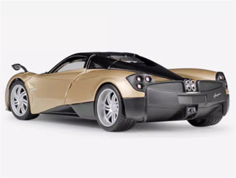 1:24 Pagani Huayra Supercar  Golden  WELLY  DIECAST Car Model