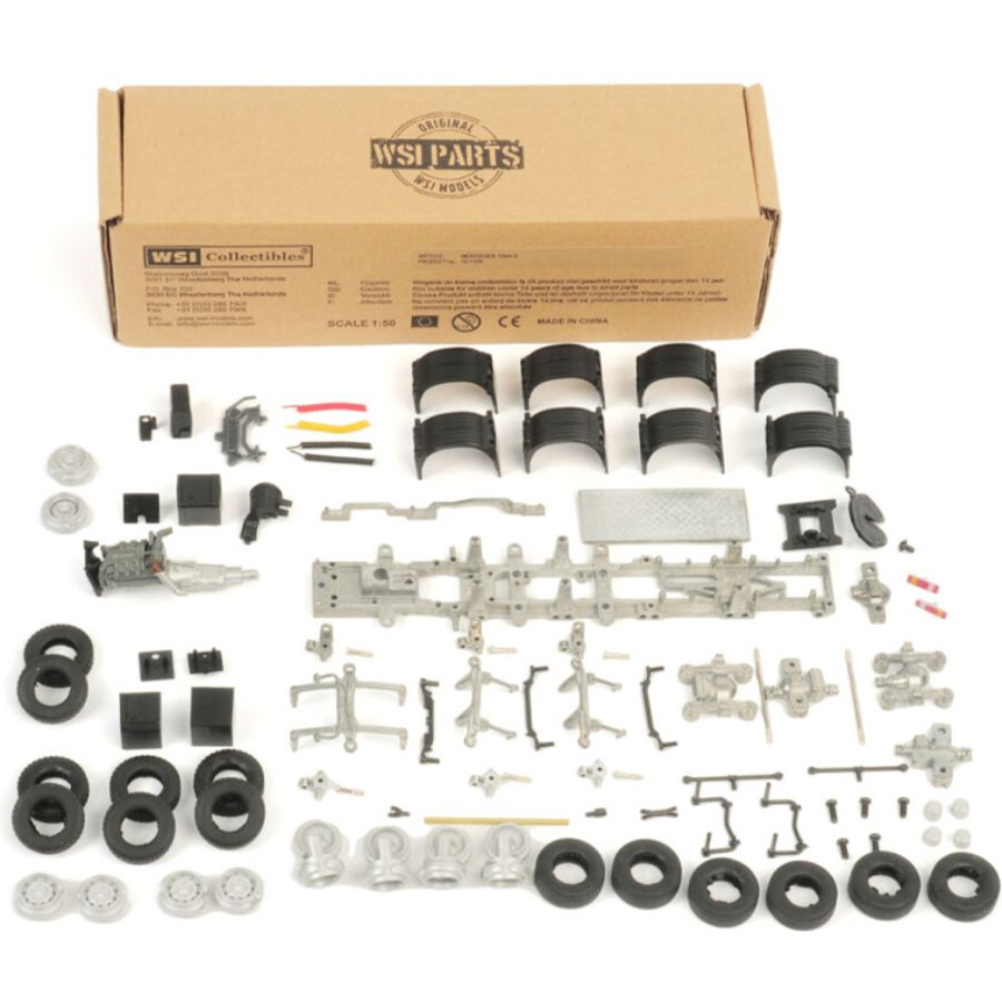 WSI BUILDING KIT CHASSIS M B 10X4 G Parts KIT 1:50 Truck Model
