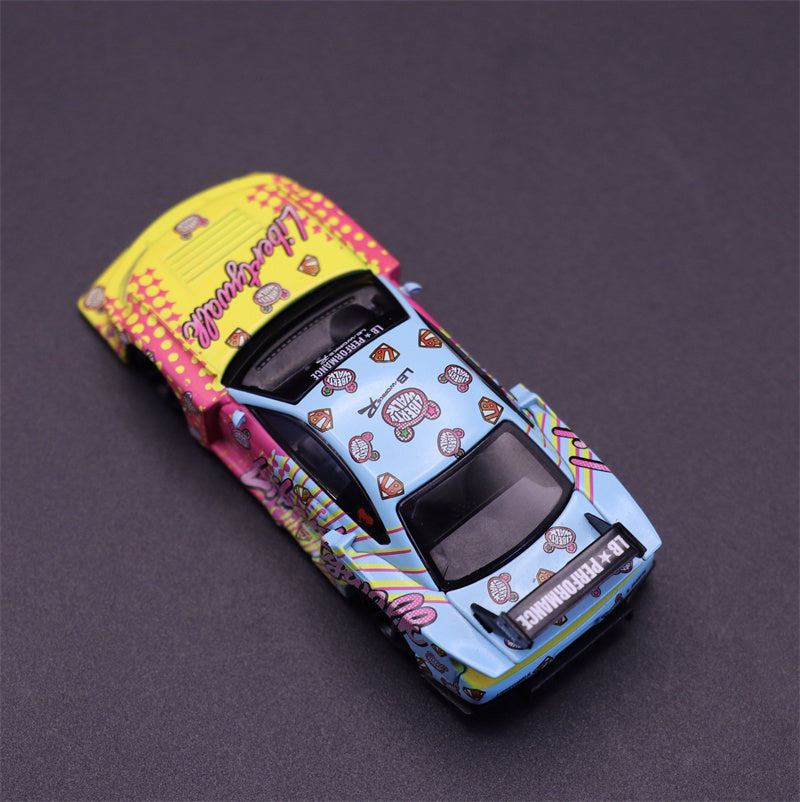 1:64 Nissan SILVIA S15 LB-Super Silhouette LBWK KUMA MINIGT DIECAST Model