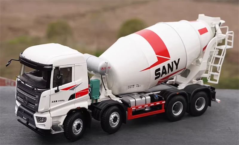 1:24 8x4 Concrete Mixer Truck SANY DIECAST Model