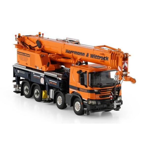 1:50 LIEBHERR HERRMANN LTF 1060-4.1 WSI  Orange Diecast Model