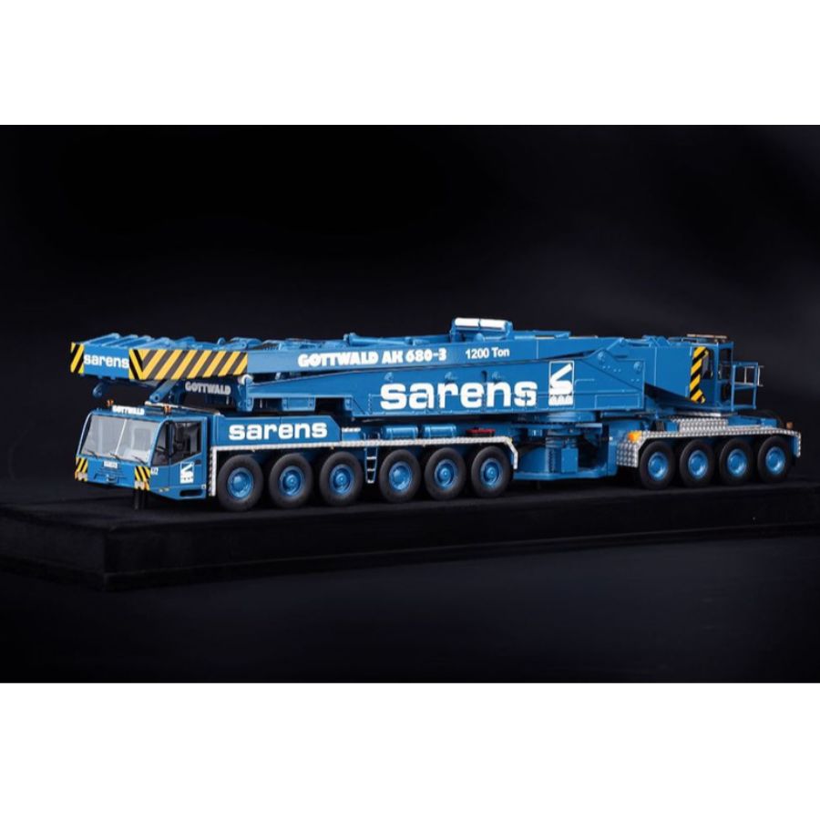 Sarens Gottwald AK 680-3 1200 Ton Crane 1:50 RESIN Truck Lorry
