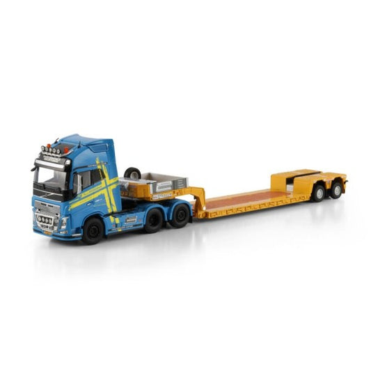 1:50 VOLVO L.A. VAN ROOZENDAAL XL 6X2 LOW LOADER 2 AXLE WSI Diecast Model