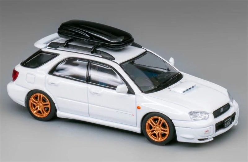 1:64 Subaru Impreza WRX STI 8th Generation Wagon  White Furuya DIECAST Model