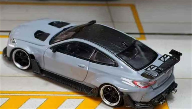 1:64 BMW G82 M4 Adro Body Kit Widebody Brooklyn Grey SW DIECAST Limited Edition 500pcs ONLY Model